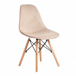 Чехол Е01 на стул Eames, бежевый - Фото предпросмотра