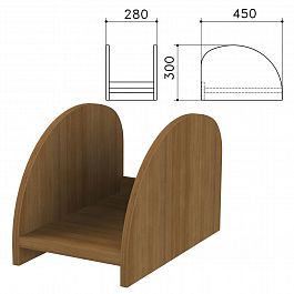 Подставка под системный блок "Канц", цвет орех пирамидальный, ПК01.9 - Фото предпросмотра