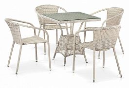 Набор уличный T706/Y137C-W85 4Pcs Latte - Фото предпросмотра